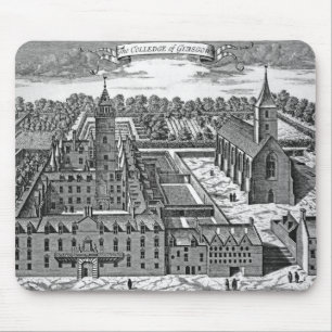 The College of Glasgow, from 'Theatrum Mouse Pad