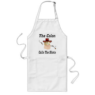 The Colon Calls The Shots Apron