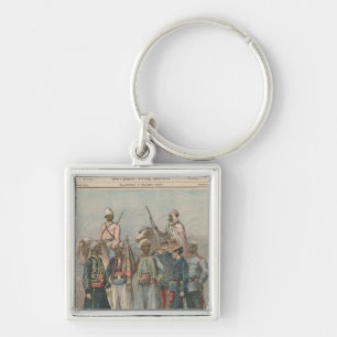 The Colonial Army Keychain