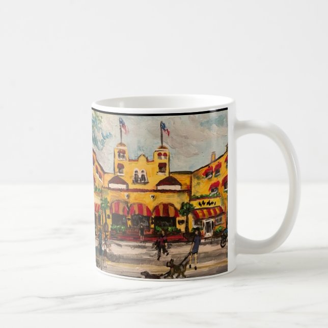 "The Colony Hotel at Delray Beach, Floride" tasse (Droite)