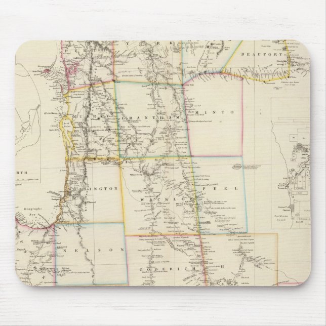 The Colony of Western Australia Mouse Pad (Front)