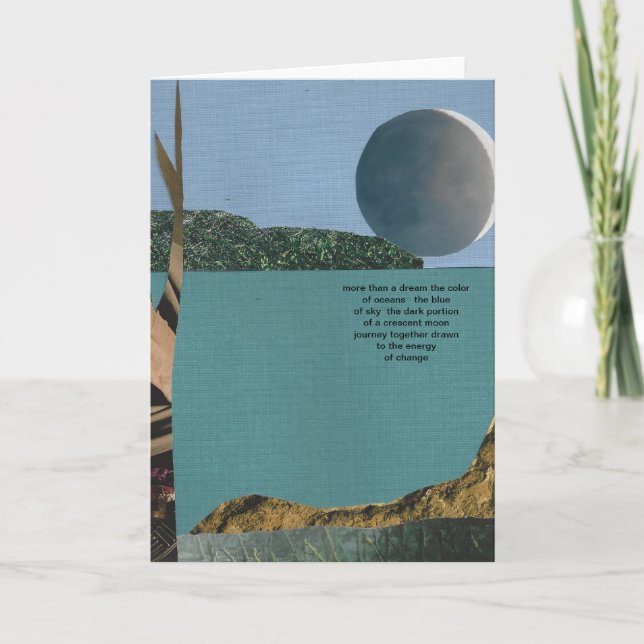 The Color of Oceans Card (Front)