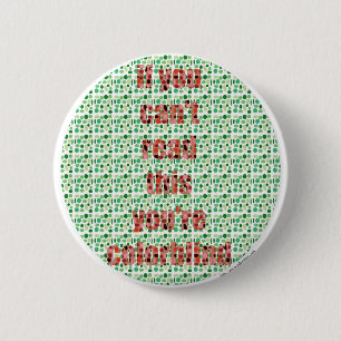The Colorblind test 2 Inch Round Button
