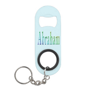 "The Colors of Abraham: A Journey in Green, Blue,  Keychain Bottle Opener