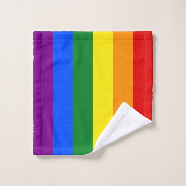 The Colors of the rainbow (Gant de toilette)