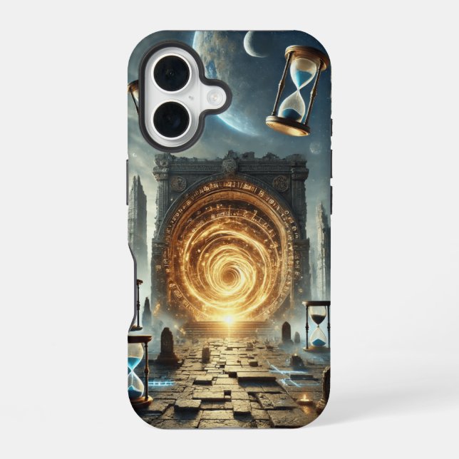 The Colossal Gate of Time iPhone 16 Case (Back)