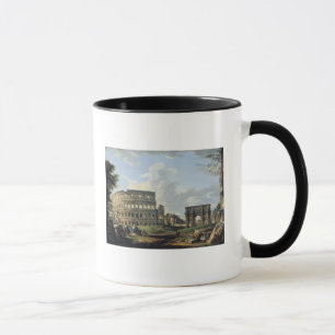 The Colosseum and the Arch of Constantine Mug