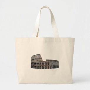 The Colosseum of Rome: 3D Model: Large Tote Bag