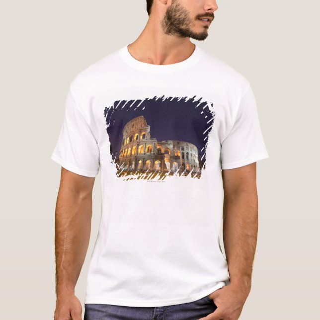 The Colosseum or Roman Coliseum, originally the T-Shirt (Front)