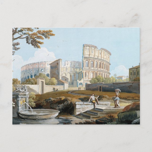 The Colosseum, Rome | Giovanni Battista Busiri Postcard (Front)