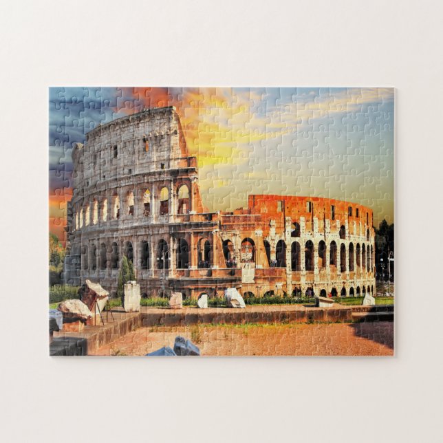 The Colosseum Rome Italy Jigsaw Puzzle (Horizontal)