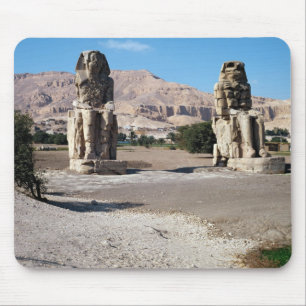 The Colossi of Memnon, statues of Amenhotep Mouse Pad
