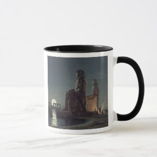 The Colossi of Memnon, Thebes, one of 24 illustrat Mug