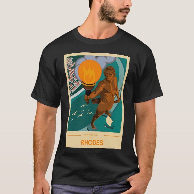 The Colossus Of Rhodes T-Shirt (Front)