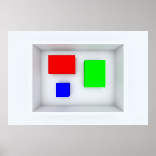 The colour box poster (Front)