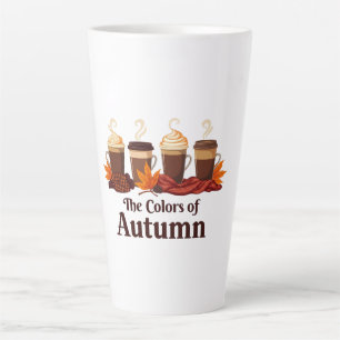 The colour of autumn Pumpkin Spice Coffee Fall Latte Mug