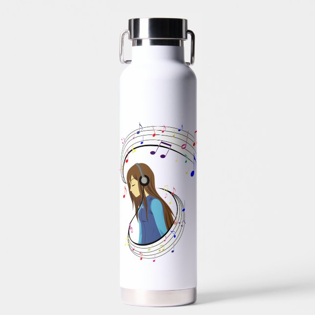 The Colour of Music Water Bottle (Front)