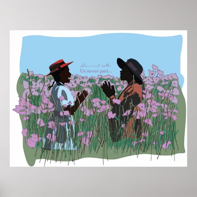 The Colour Purple Movie Art Sisters Play You and  Poster (Front)