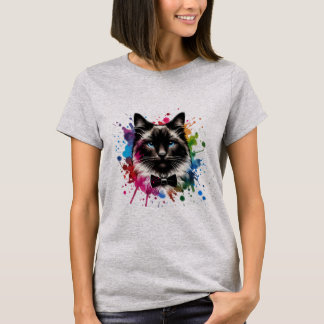 The Colourful Cat T-Shirt