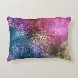 The Colourful Galaxy Accent Pillow