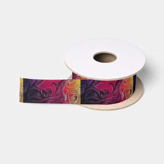 The Colourful Garden Satin Ribbon