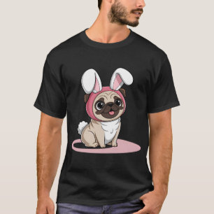 The Colourful Pug T-Shirt