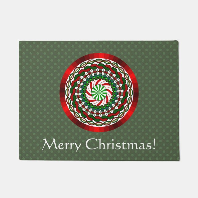 The Colours of Christmas Doormat (Front)