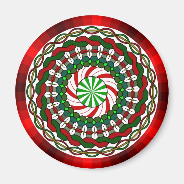 The Colours of Christmas Magnet (Front)