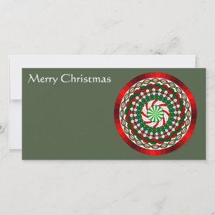 The Colours of Christmas Photo Card