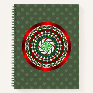 The Colours of Christmas Spiral Notebook