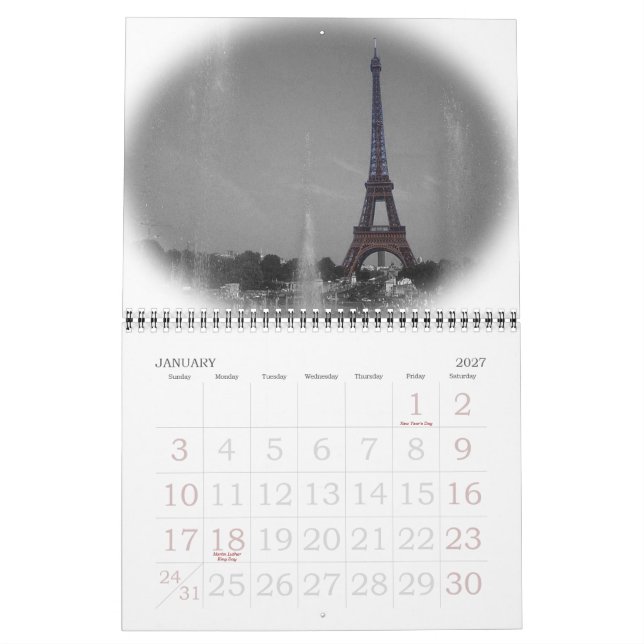 The Colours of Life Calendar (Jan 2027)
