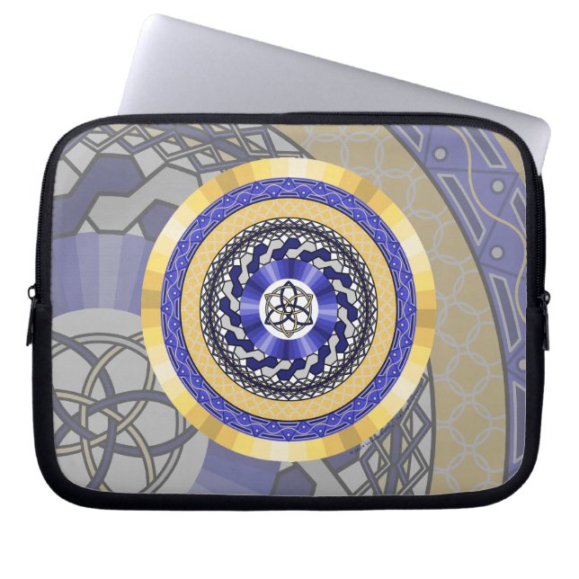The Colours of New Years Laptop Case (Front)