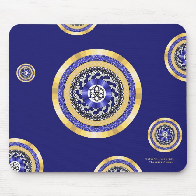 The Colours of New Years Mousepad (Front)