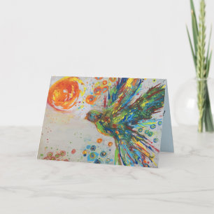 The Colours of Peace II Birthday Cards