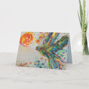 The Colours of Peace II Birthday Cards