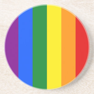 The colours of the rainbow coaster
