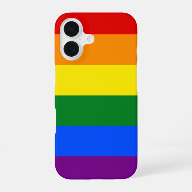 The colours of the rainbow iPhone 16 case (Back)