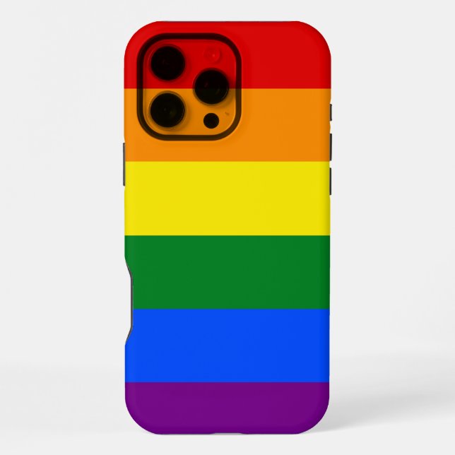 The colours of the rainbow iPhone case (Back)