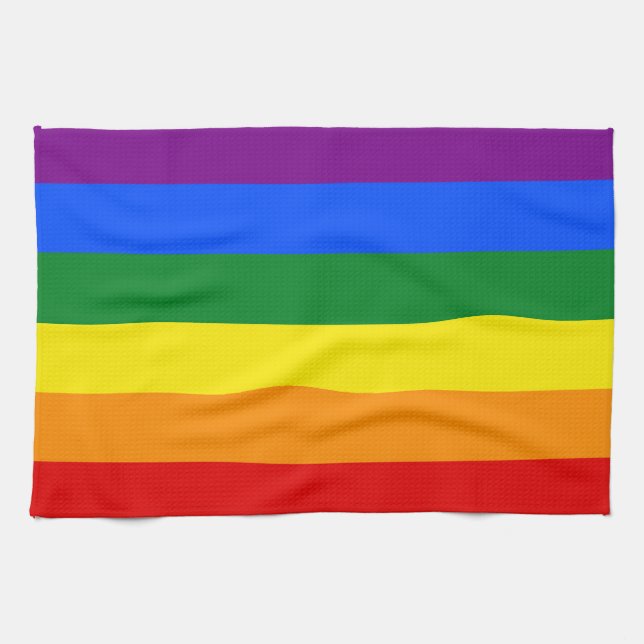 The colours of the rainbow kitchen towel (Horizontal)
