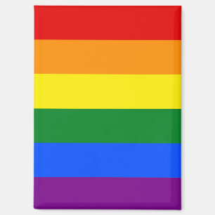 The colours of the rainbow magnet