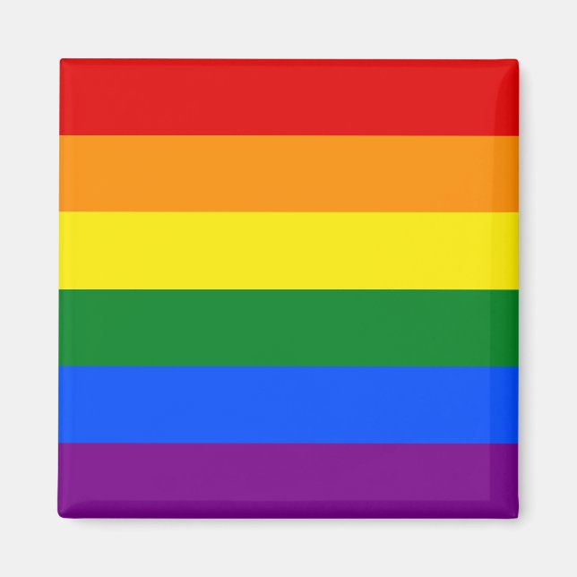 The colours of the rainbow magnet (Front)