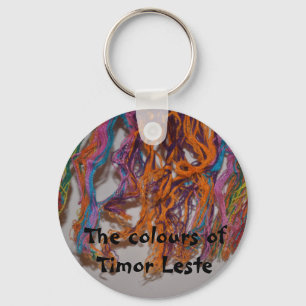 The colours of Timor Leste Keychain