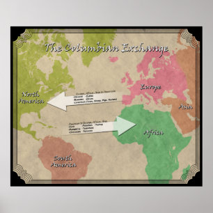 The Columbian Exchange Poster