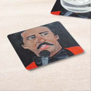 The Comedian Painting by Alfred Fox Square Paper Coaster