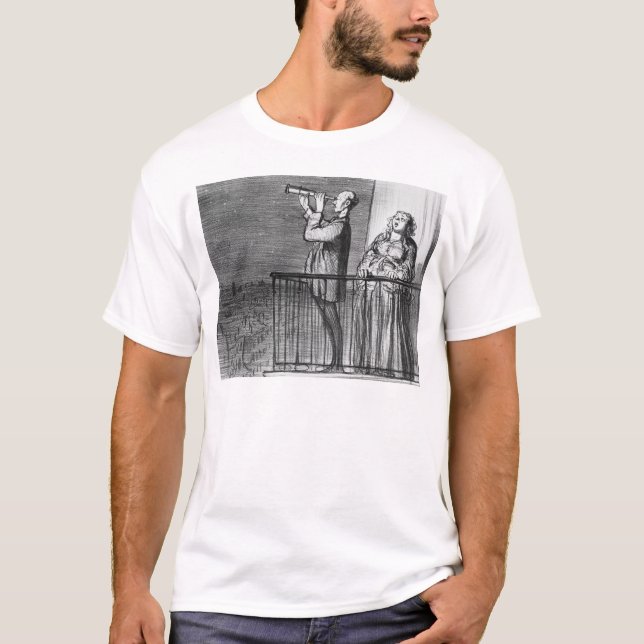 The comet, Parisiens incredules T-Shirt (Front)