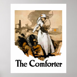 The Comforter -- Red Cross Poster