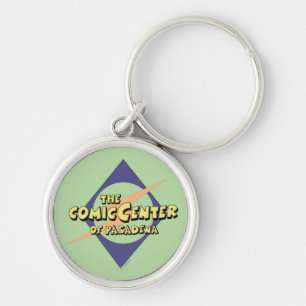 The Comic Center of Pasadena Keychain