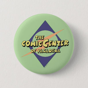 The Comic Centre of Pasadena 2 Inch Round Button