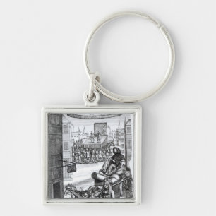 The Comical Romance' by Paul Scarron Keychain