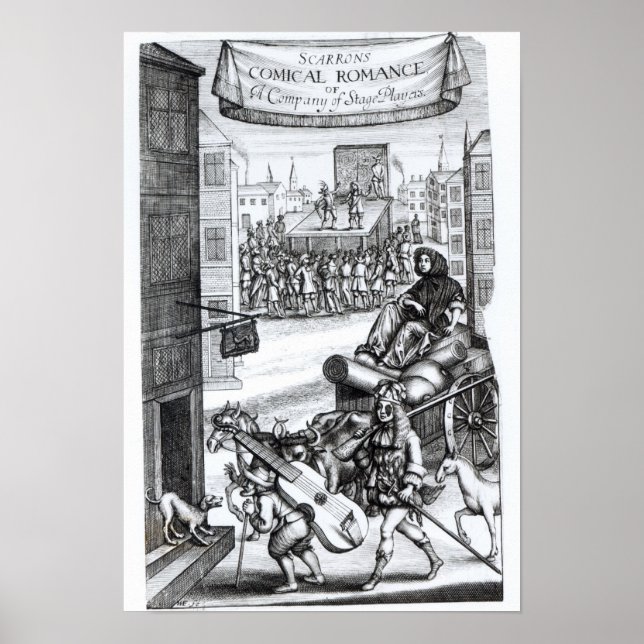 The Comical Romance' by Paul Scarron Poster (Front)